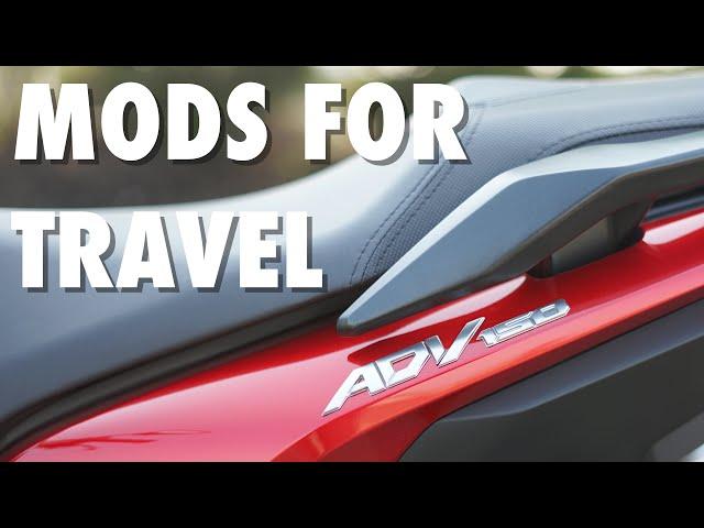 Honda ADV 150 Upgrades For Travel And Road Trips