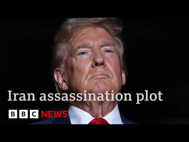 Iran accused of Trump assassination plot - 3 men charged | BBC News