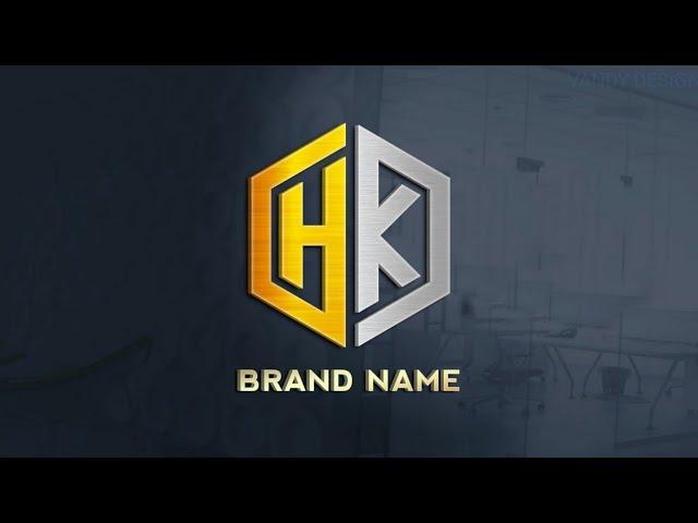 HK Proffetional Logo Design in Pixellab | Hk 3D Logo Design | Atulzalaedits