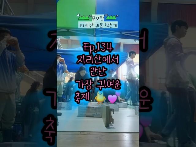 지리산에도 어린이들이 살아요 ️ #지리산 #귀촌 #시골 #시골살이 #시골생활 #귀촌생활 #지리산귀촌청년 #vlog #브이로그 #이게행복이지 #Thisishappiness #아보하