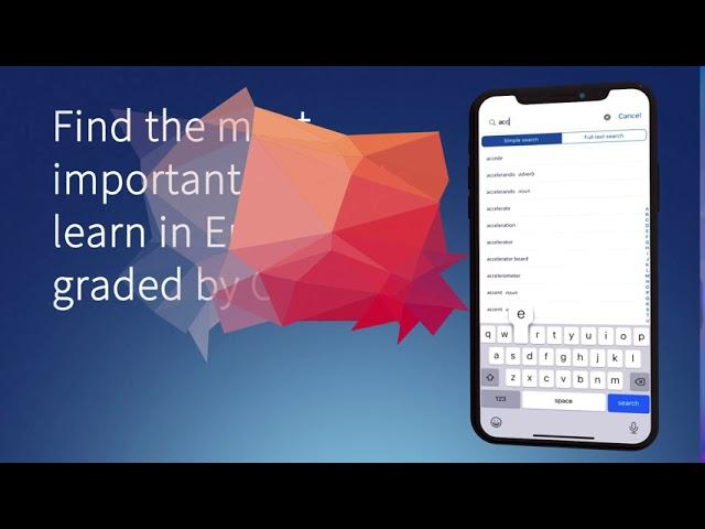 Explore the Oxford Advanced Learner’s Dictionary app