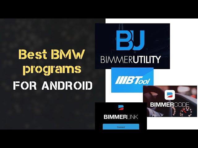 REVIEW OF SOFTWARE FOR BMW: BIMMERLINK, BIMMERCODE, BIMMERTOOL, BIMMERUTILITY – what to choose?