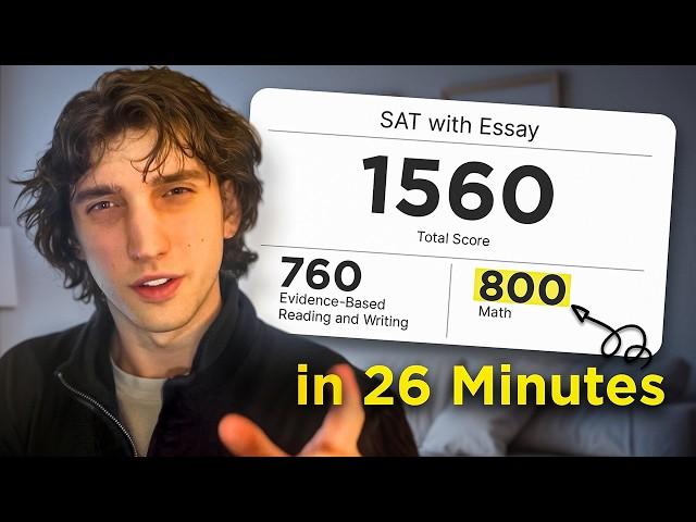 All of SAT Math Explained in 26 Minutes