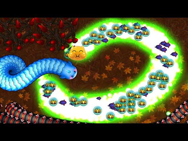 Deadly  50+ Encircled Rebel Kills  Impossible Gameplay Trap Escape  Little Big Snake .io  