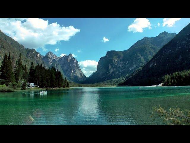 Toblacher See Dolomiten-Panorama - Reiseziele Südtirol - Abenteuer Alpin 2012 (Folge 8.5)