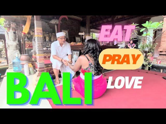 EAT, PRAY and LOVE, Bali Indonesia #youtube #bali #eatpraylove