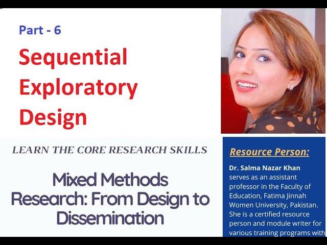 Topic 5 (Sequential Exploratory Design) - Mixed Methods Research