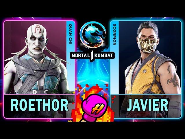 MK1 Roethor (QUAN CHI) VS Javier (SCORPION)Mortal Kombat 14K 60ᶠᵖˢ