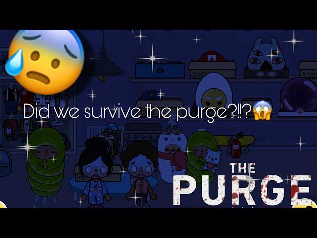 THE PURGE️/  toca boca rp ️️/ with voice️️/ ENJOY 