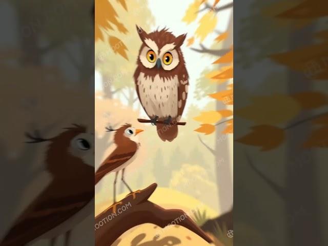 Don't Wait Until It's Too Late#sparrow #hardwork #growth #owl #nevergiveup #lifelessons #like