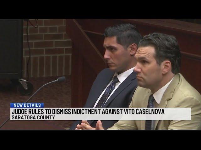 Judge rules to dismiss indictment against Vito Caselnova