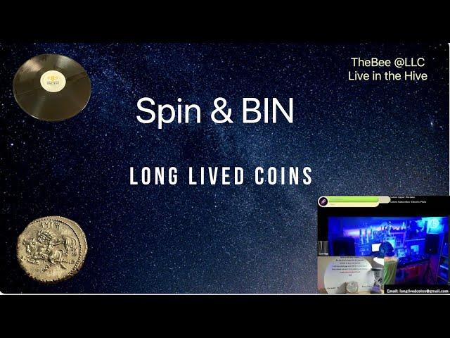 Spin & BIN: TheBee @LLC, Live In The Hive #31 B #silver #preciousmetals #vinyl #coin #records