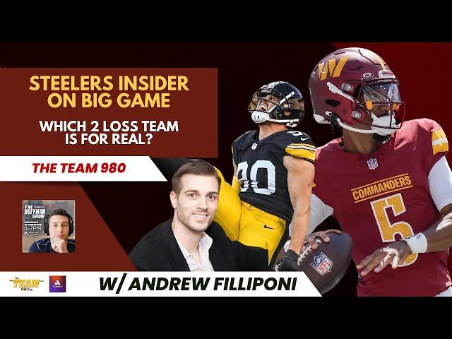 Steelers Insider Talks Commanders First Place Showdown