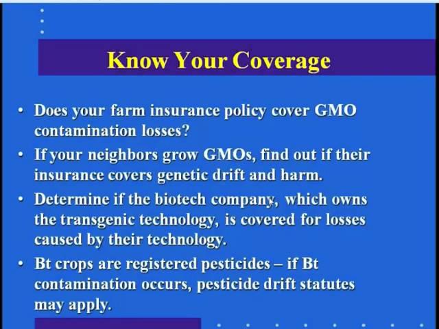 GMO Contamination: What's an Organic Farmer To Do?