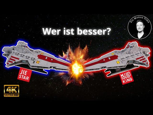 MOULD KING  vs JIE STAR | 21074 & 67106 | Der Venator Sternzerstörer Vergleich