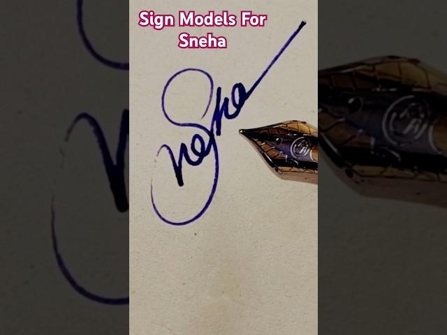 ️️#two  #caligraphy #sign #models #for #neha