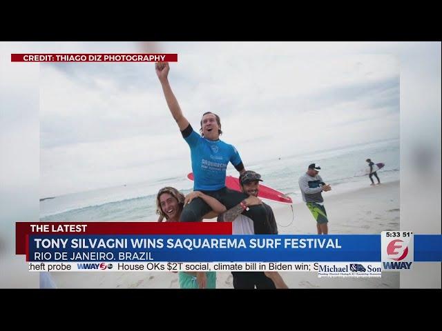 Carolina Beach surfer Tony Silvagni wins Saquarema Surf Festival in Brazil