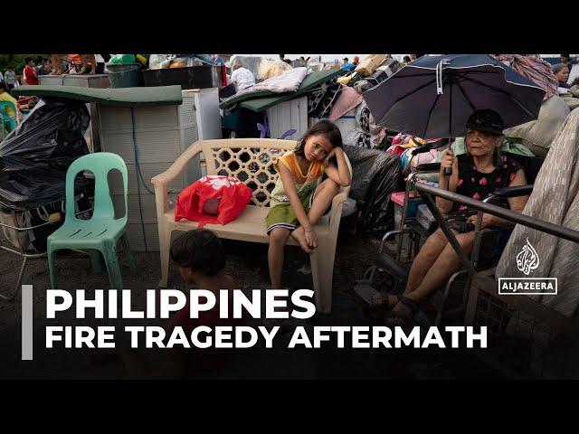 Fire tragedy in the Philippines: Massive fire leaves 2,000 families homeless in Manila