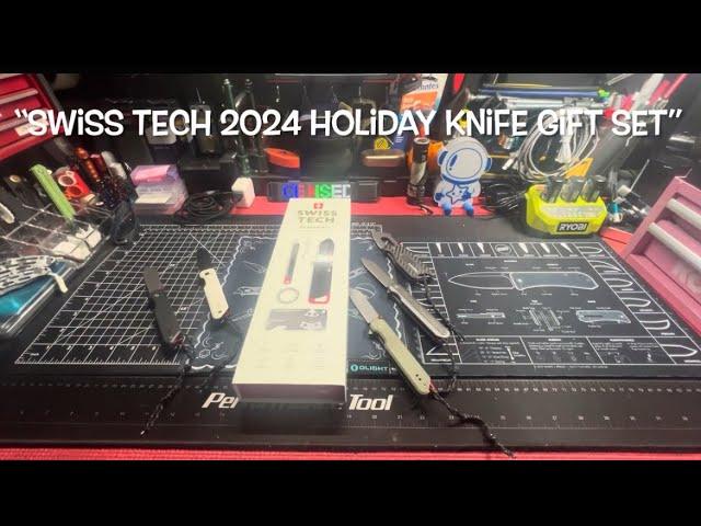  Swiss Tech 2024 Holiday Knife Gift Set (EDC Upgrade) #SKo_o #unlicensedassassin #edclife