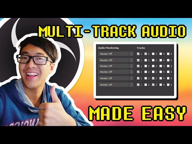 How to record multiple Audio Tracks in OBS (2021) | Level Up IRL