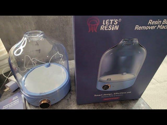 #2054 My Review Of The NEW Let's Resin Bubble Remover Machine!