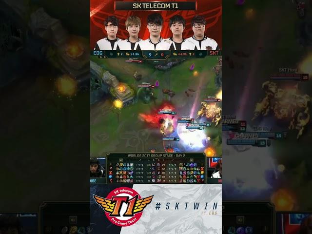 The Most Insane Comeback of SKT T1 in the history #leagueoflegends  #lolhighlights  #worlds2024