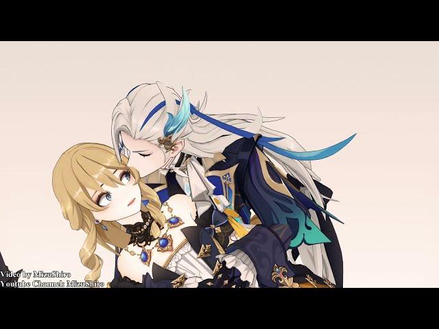 【MMD/Genshin Impact】I Love You  (Neuvillette x Navia)