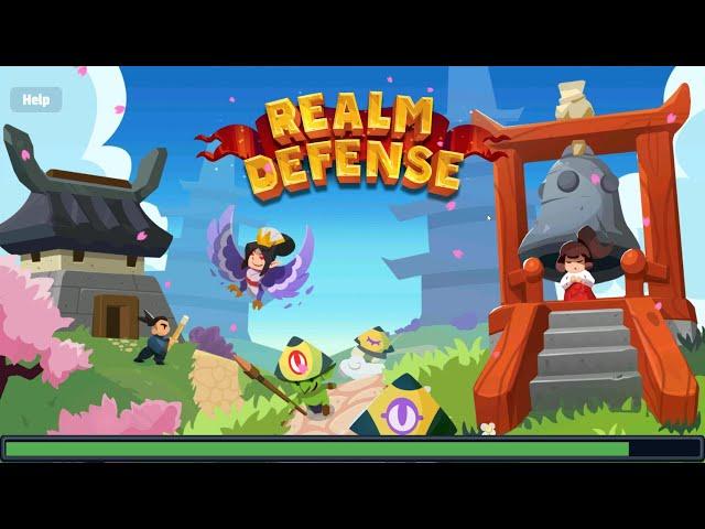 [Mobile] 디펜스에 충실한 추천 모바일 게임 Realm Defense 렐름디펜스 1-10 플레이