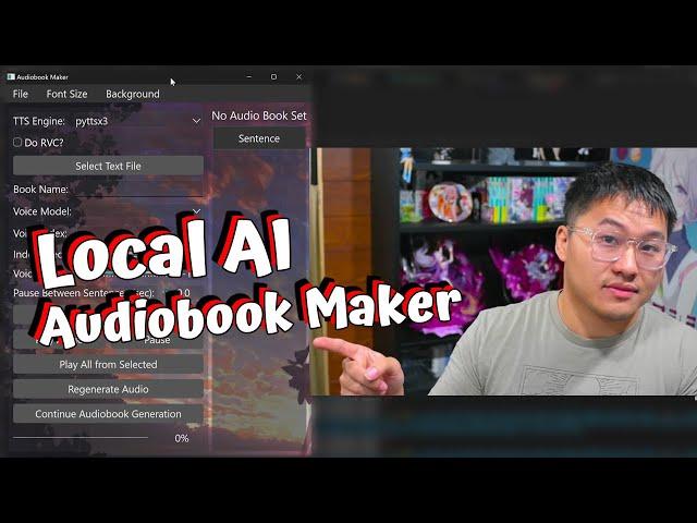 Updating the Best Local AI Audiobook Maker Application