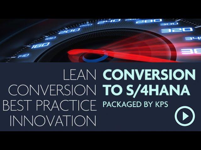 S/4HANA Conversion Retail & CP by KPS (eng)