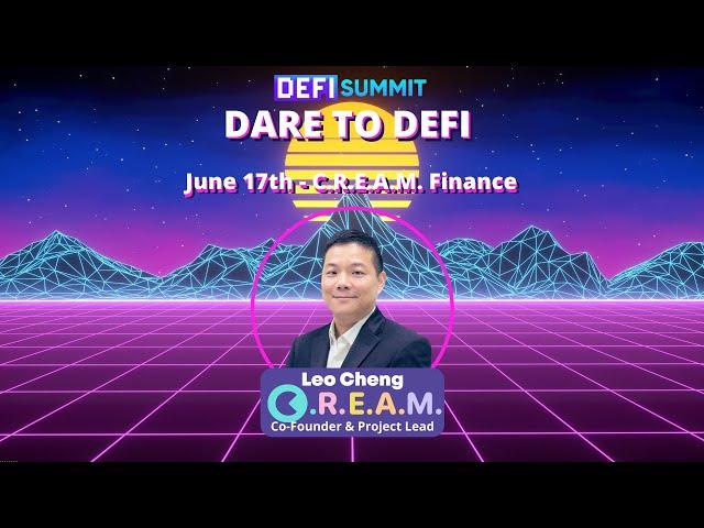 CREAM Finance with Leo Cheng - DeFi Demo Day presented by Launchpool