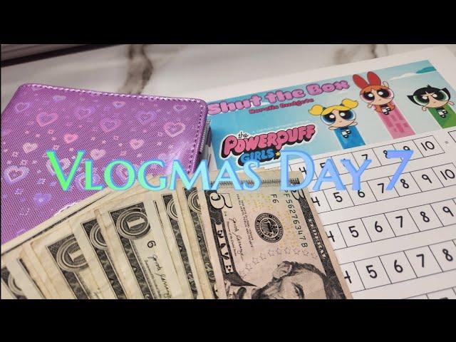 Vlogmas Day 7 - Shut The Box  #powerpuffgirls #90sbaby #lowincome  #vlogmas