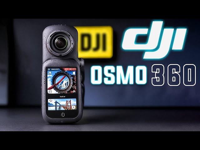 DJI Osmo 360 - Upcoming 360 Action Cam King!