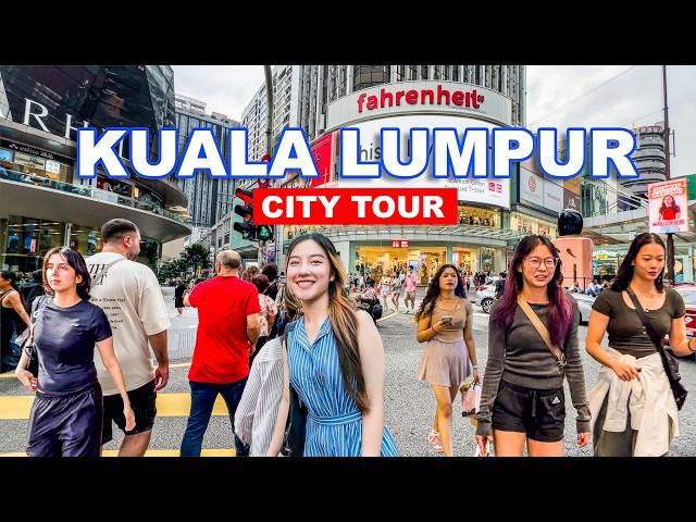 Kuala Lumpur City Tour | Insane Beauty Of Bukit Bintang and KL City Centre ️️