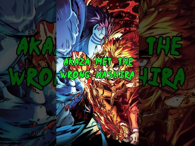 "When a Human Fought Like a God" | Rengoku vs Akaza | #anime#subscribe #fyp#viral
