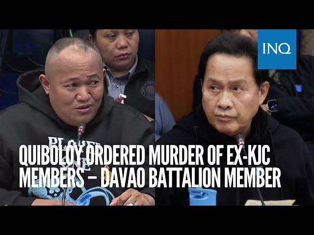 Quiboloy ordered murder of ex-KJC members – Davao battalion member