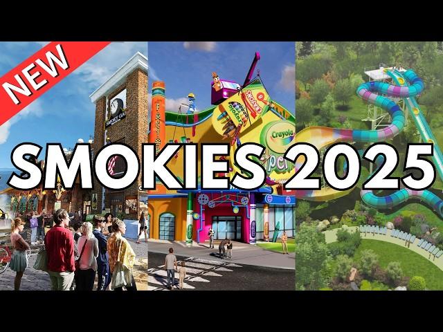 Top 10 NEW Things To Do In THE SMOKIES for 2025!