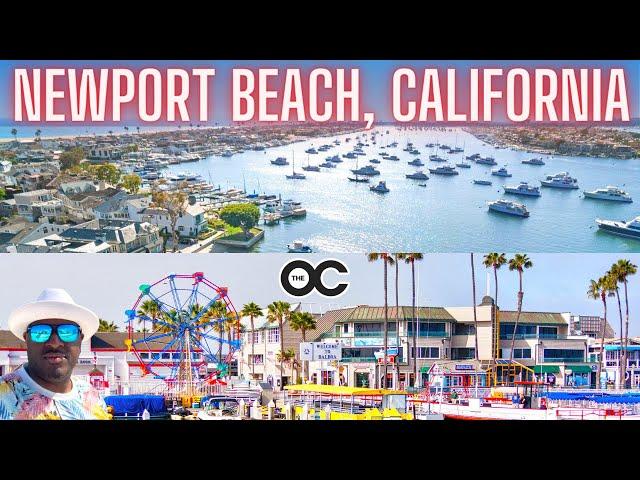 Exploring Newport Beach California | Balboa Beach | Newport Harbor & Balboa Village 