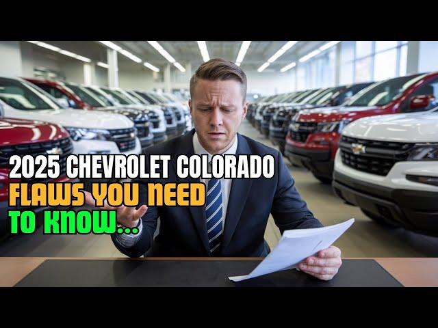 8 Hidden Flaws Stalling 2025 Chevrolet Colorado Sales—Buyers Are Walking Away! Pickup Truck Review