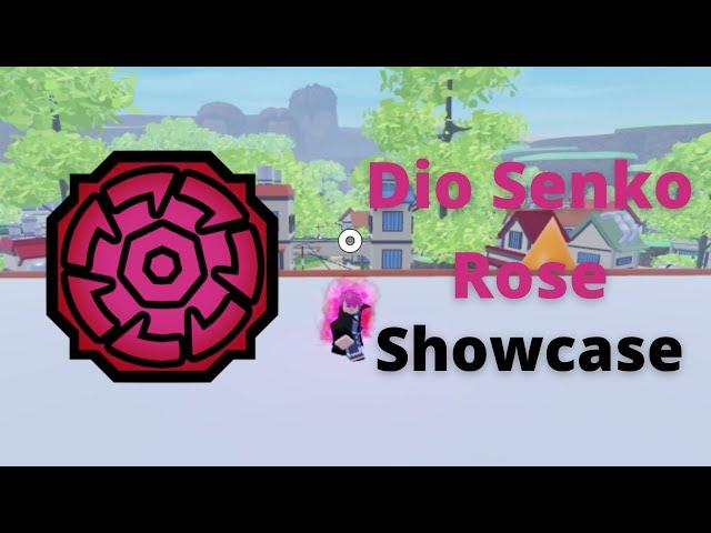 Dio Senko Rose Showcase in 1 Minute | Shindo Life Roblox