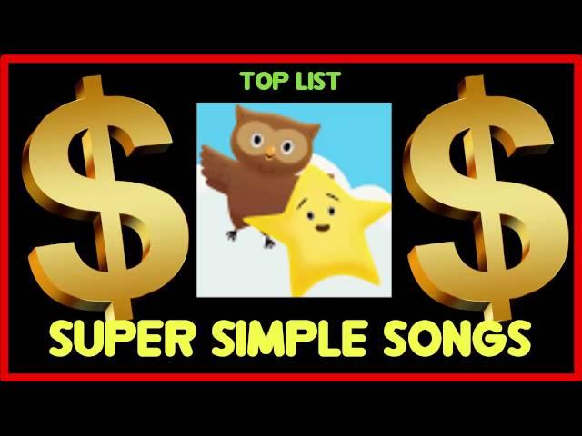 How much does Super Simple Songs make on YouTube 2016