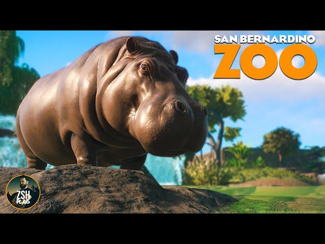 Huge Underwater Viewing Experience in Franchise Mode! | San Bernardino Zoo | Planet Zoo