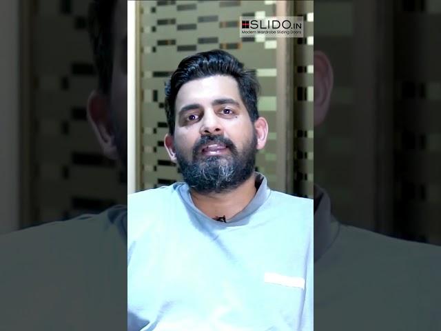 SLIDO Customer Testimonial: Mr. Mayank - Interior Designer