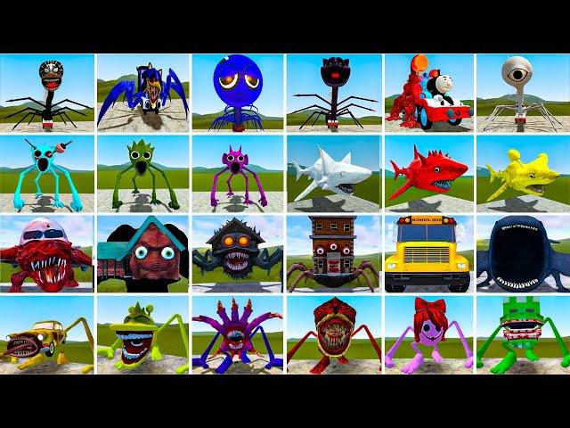 Which New All The Shin Sonic Tapes Family And Sprunki Eater Family Is The Strongest? In Garry's Mod!