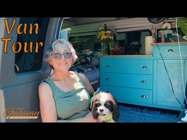 Chevy Express with Repurposed Furniture | Van Tour