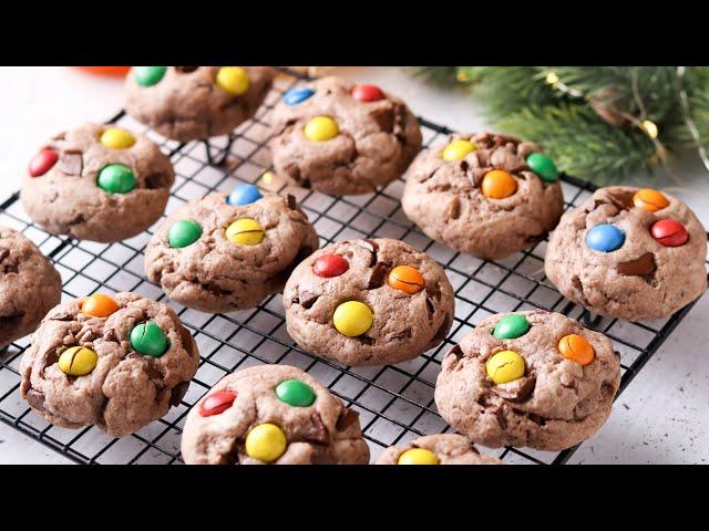 Супер ПЕЧЕНЬЕ сразу ДВА ВКУСА / Новогодние рецепты 2025/ NY Cookies New Year Cookies/ Рецепт кукис