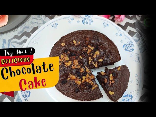 Chocolate Cake Recipe | Chocolate Cake Kaise Banaye | @eatwiserecipes