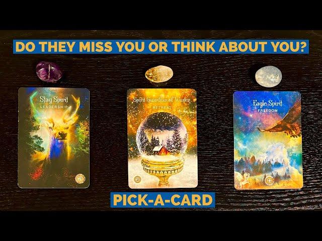 ️‍🩹NO CONTACT: Do They Miss You?  Will You See Them Again??️Pick-A-Card️