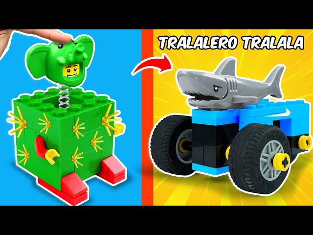 Top 10 LEGO Fidget Toys Mixed with Italian Brainrot | FUNZ Bricks
