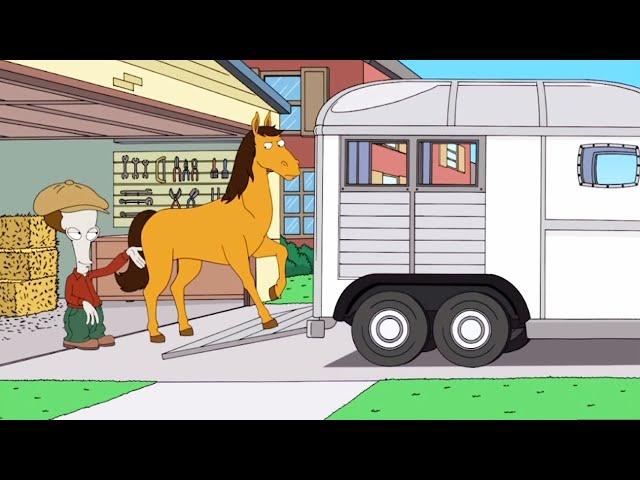 Stan y Roger entran a las carreras de caballo American Dad capitulos completos